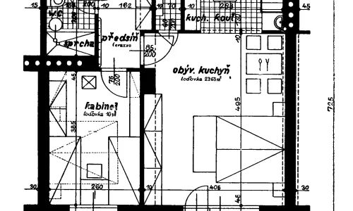 C341 Městské malobytové domy